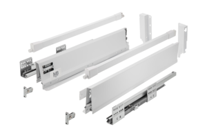 GTV Комплект ящика GTV MODERN BOX PRO, H=135 мм, L=500 мм, плавное закрывание, полное выдвижение, белый